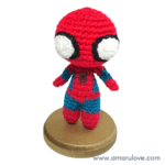 Aprende a tejer tu Spiderman Mini amigurumi